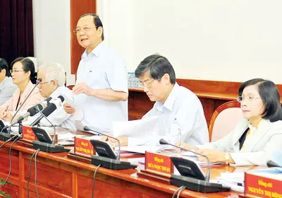 Ban Thường vụ Thành ủy TPHCM kiểm điểm theo NQTƯ 4, đồng chí Lê Thanh Hải: Kiểm điểm cho chúng ta chứ không phải để báo cáo thành tích