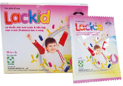 Men vi sinh Lackid giúp trẻ tăng hấp thu, tăng chiều cao và sức đề kháng