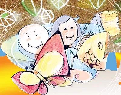 Đèn Trung thu thắm tình quê