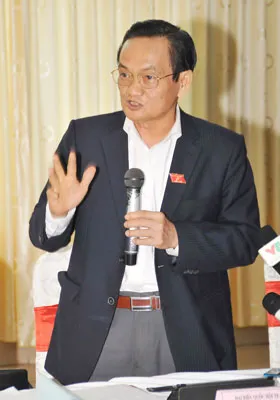 Đại biểu Trần Du Lịch. Ảnh: MINH ĐIỀN