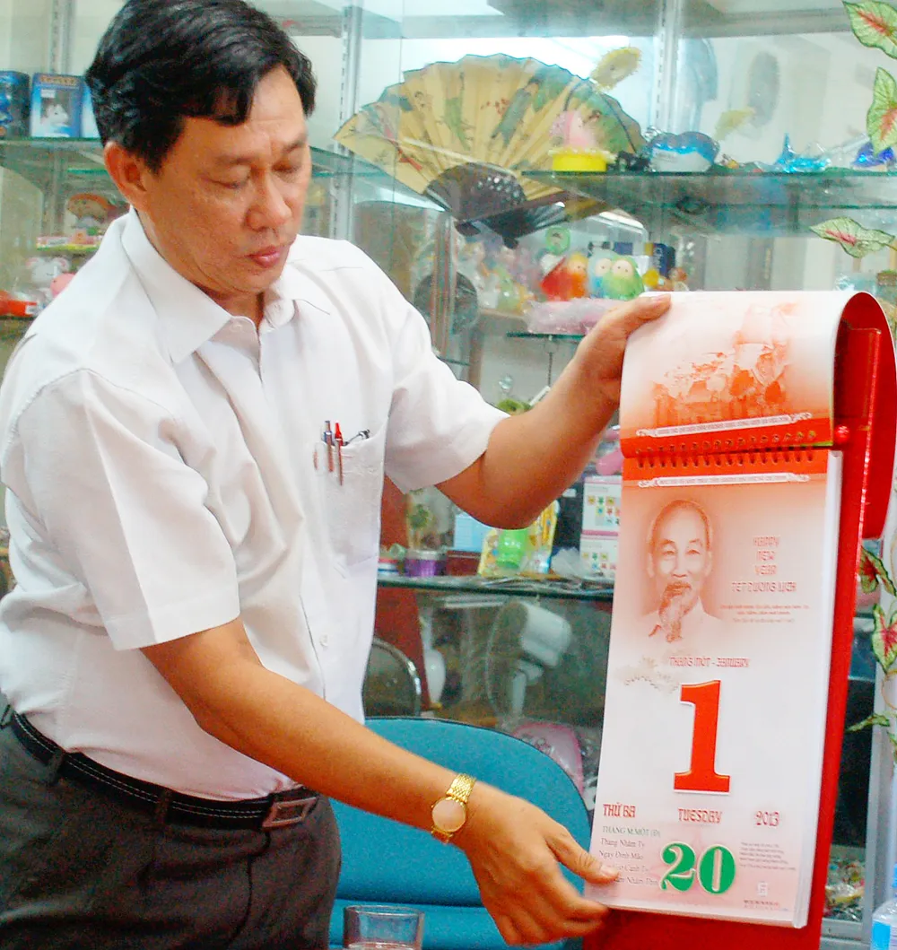 Sách lịch về Chủ tịch Hồ Chí Minh: Nét son trong làng lịch