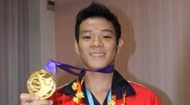 Vietnamese weightlifter Thach Kim Tuan
