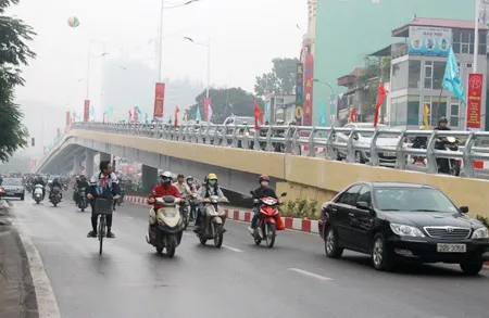 Hà Nội: Thông xe cầu vượt thứ 3 Lê Văn Lương -  Láng Hạ