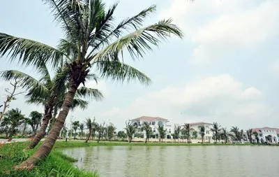 Một góc khu đô thị Vincom Village