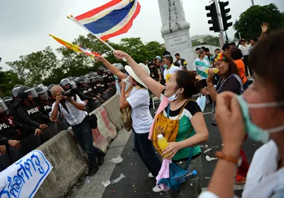 Biểu tình với quy mô lớn ở thủ đô Bangkok