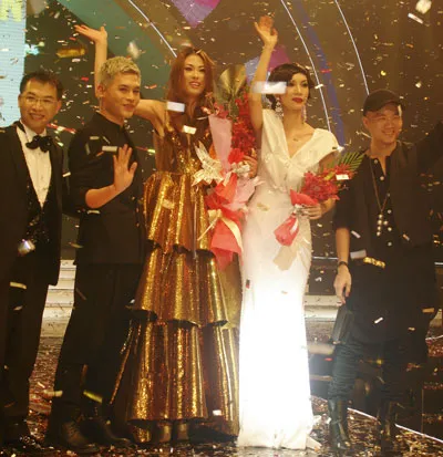 Mai Thị Giang (giữa) đã thật sự chinh phục khán giả bởi vẻ đẹp riêng và sự nỗ lực không ngừng trong hơn 4 tháng của cuộc thi.