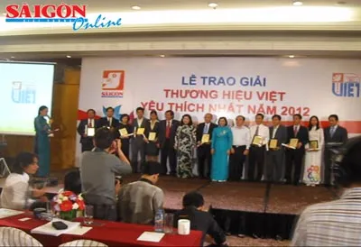 Vinh danh 41 thương hiệu Việt được yêu thích nhất năm 2012 ảnh 3