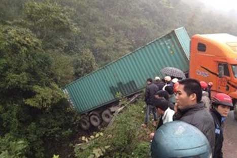 The scene of the accident (Photo: Baomoi)