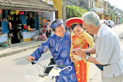 Thân thiện. Ảnh: ĐẶNG VĂN NO