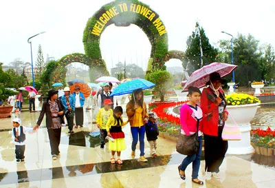 Nhộn nhịp vui chơi dịp Tết Dương lịch