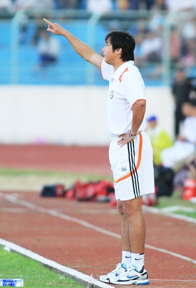 Le Huynh Duc - manager of the V-League champion SHB Da Nang (Photo: SGGP)