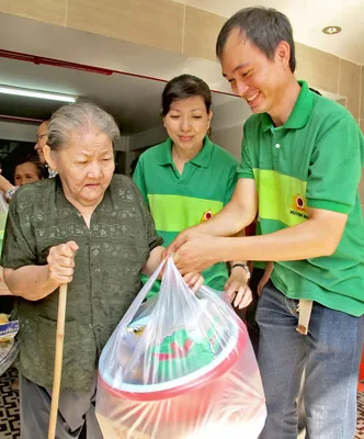 Hưởng ứng lời kêu gọi của TP nhiều đơn vị đã tích cực chăm lo, hỗ trợ người nghèo vào dịp tết.