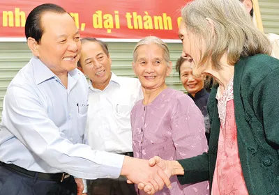 Bí thư Thành ủy TPHCM Lê Thanh Hải: Trong khó khăn càng phải chung sức chăm lo đời sống nhân dân tốt hơn