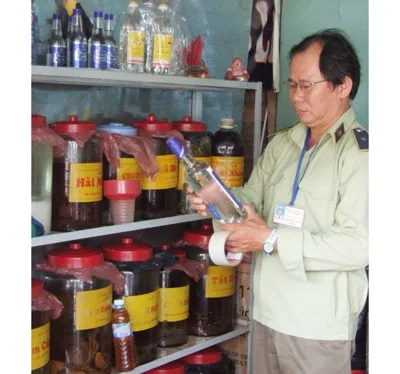 Rượu dỏm - trận đồ bát quái