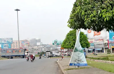 Panô gây mất mỹ quan