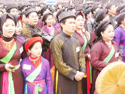 Lập cơ sở dữ liệu về Quan họ cổ