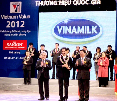 Vinamilk tiếp tục được bình chọn là thương hiệu quốc gia
