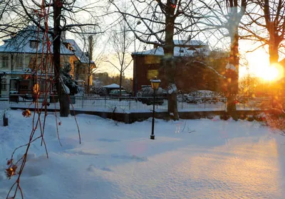 Hoàng hôn lúc 2 giờ chiều ở Stochkholm là một khoảnh khắc rất lạ với du khách.