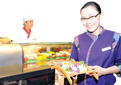 Kissho hội tụ các phong cách chế biến đa dạng, đặc sắc của ẩm thực Nhật bản.