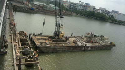 Saigon Bridge 2 under construction