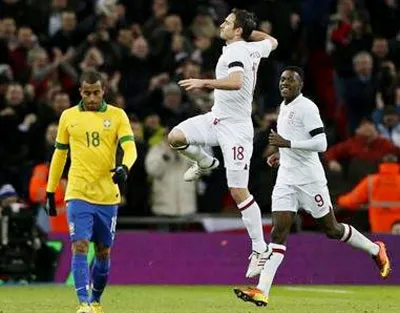 Giao hữu quốc tế (rạng sáng 7-2): Anh thắng Brazil 2 - 1