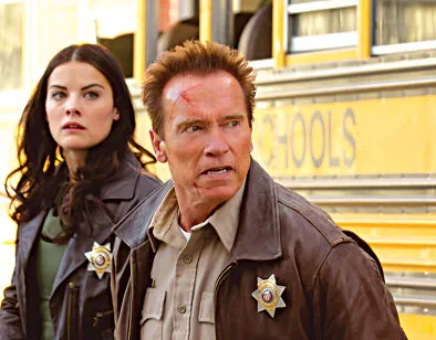 Cảnh trong phim The Last Stand.