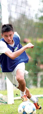 Nỗ lực tập luyện hướng đến tương lai.