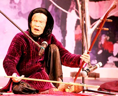 Nghệ nhân Hà Thị Cầu - Người hát xẩm chợ cuối cùng đã ra đi