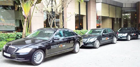 Mercedes-Benz được tín nhiệm là phương tiện vận chuyển đẳng cấp tại Hội nghị Thượng đỉnh Doanh nghiệp ASEAN - EU