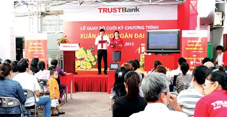 TRUSTBank:Quay số cuối kỳ Chương trình Xuân Vàng Ngàn Đại Lộc, tìm ra chủ nhân trúng giải thưởng 1 tỷ đồng