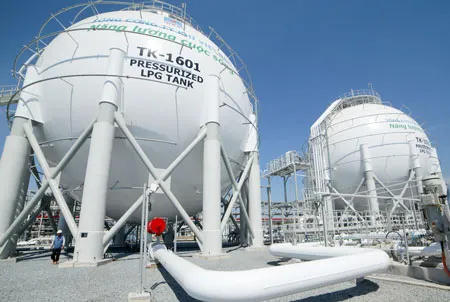 Khánh thành kho chứa LPG lạnh lớn nhất Việt Nam