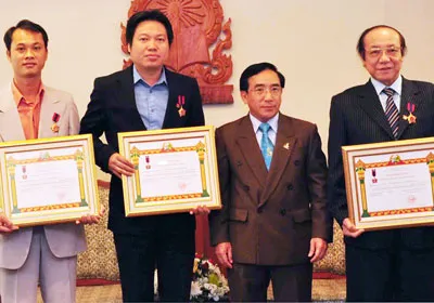 Việt Nam hỗ trợ Lào phát triển vovinam