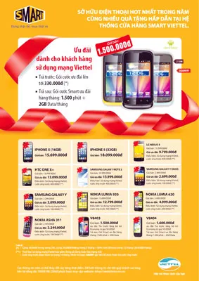 Viettel khai trương hệ thống SMART tại TPHCM và chính thức phân phối iPhone 5