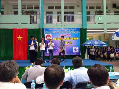 TPHCM: Gần 1.000 học sinh THCS tham gia ngày hội hướng nghiệp