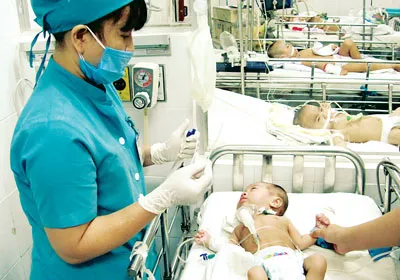 Kiệt sức với nắng nóng