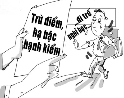 Không nên tạo ức chế cho học sinh