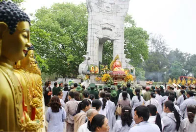 Đại lễ cầu siêu tại Nghĩa trang Liệt sỹ quốc gia Trường Sơn