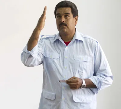 Tổng thống mới của Venezuela Nicolás Maduro