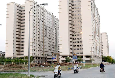 Một khu nhà ở xã hội khang trang tại quận 2. Ảnh: KIM NGÂN