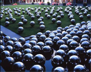 ‘Narcissus Garden’ installation by Yayoi Kusama