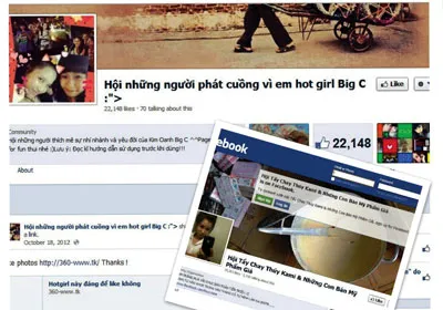 Ngày càng nhiều các “hội phát cuồng” có nội dung xấu xuất hiện trên các trang mạng xã hội.
