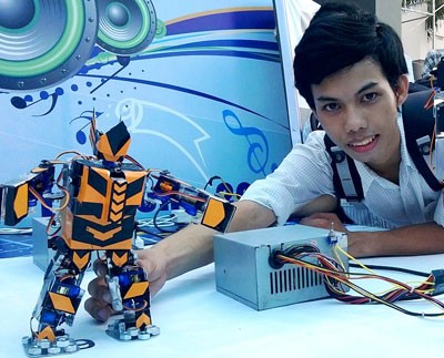 Human look-a-like robot can dance to music