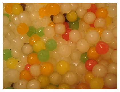 Tapioca starch balls