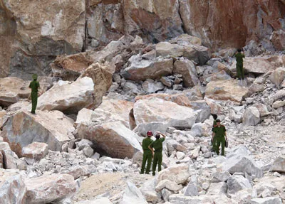 Vụ sạt mỏ đá làm chết 3 người ở Thanh Hóa: Dừng hoàn toàn việc khai thác