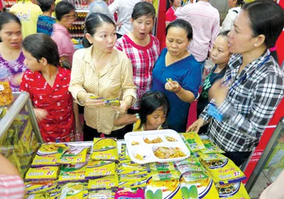 Sản phẩm của Nhabexims được nhiều người ưa thích tại các hội chợ HVNCLC.