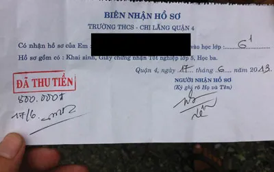 Nộp hồ sơ sao phải tạm ứng tiền?