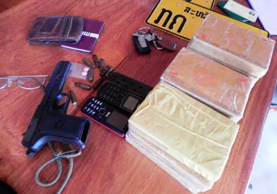 Tang vật thu được tại hiện trường