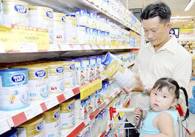 Các mặt hàng sữa bình ổn: Chất lượng tốt, giá thấp hơn 29% - 47% so với sữa ngoại