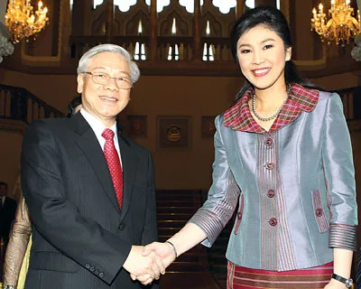 Nâng quan hệ Việt Nam - Thái Lan lên tầm đối tác chiến lược