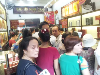 Giá vàng giảm mạnh, còn 34,2 triệu đồng/lượng